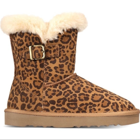 New Style & Co. Suede Faux Fur Lined Winter Boots - Picture 2 of 4